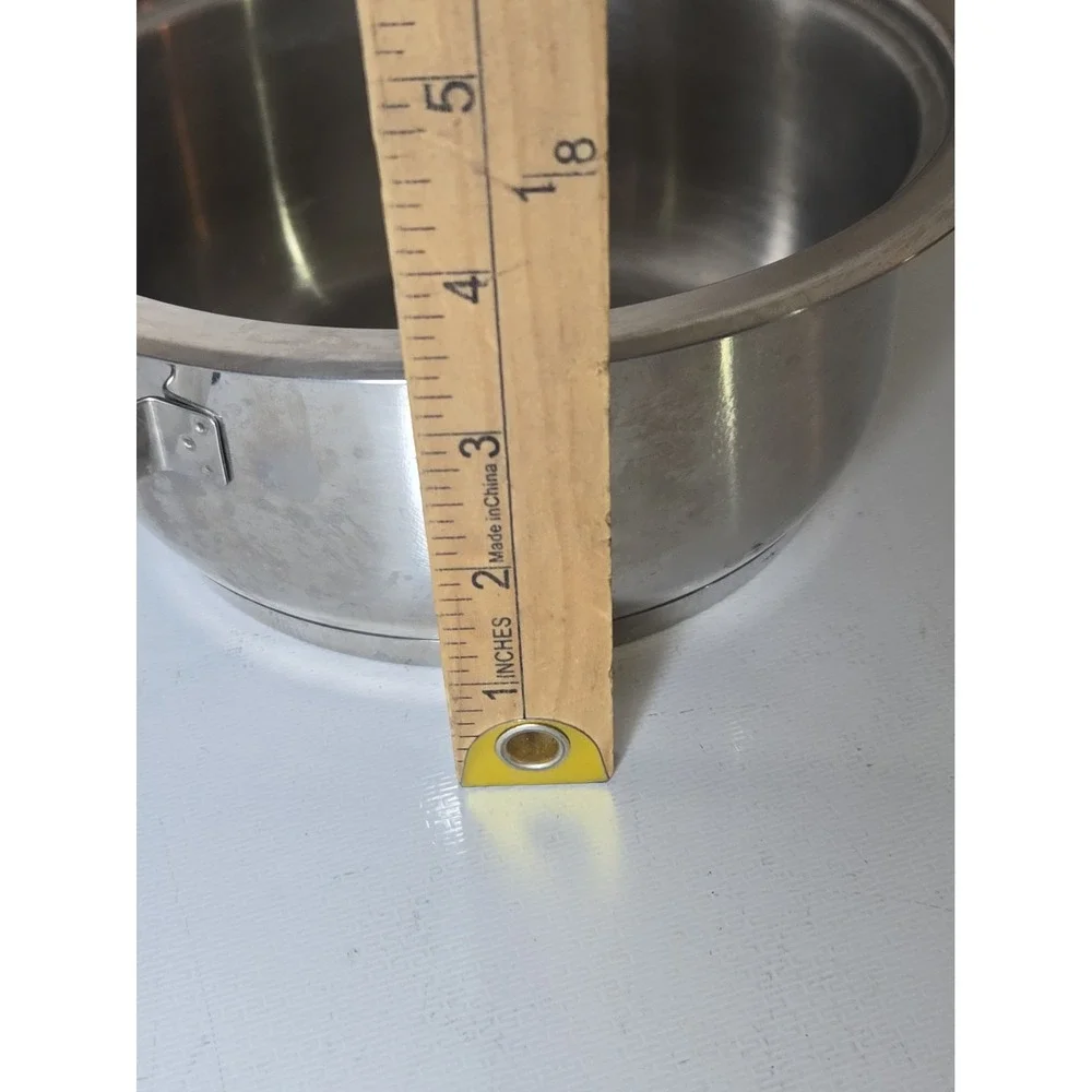 Nutri-Stahl Millennium XXIV E Pot T304S Surgical Stainless Steel TempAlert Lid